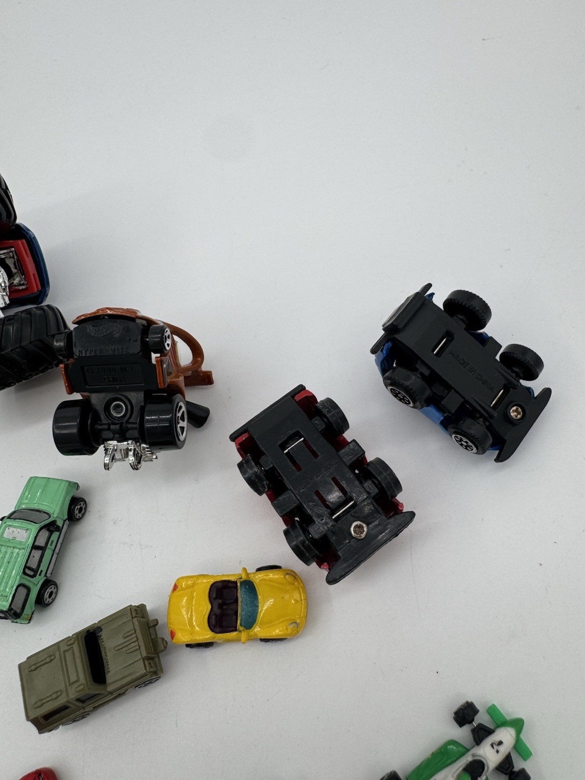 Mixed Lot 23 Diecast Toy Cars Hot Wheels Matchbox Micro Machines Vintage