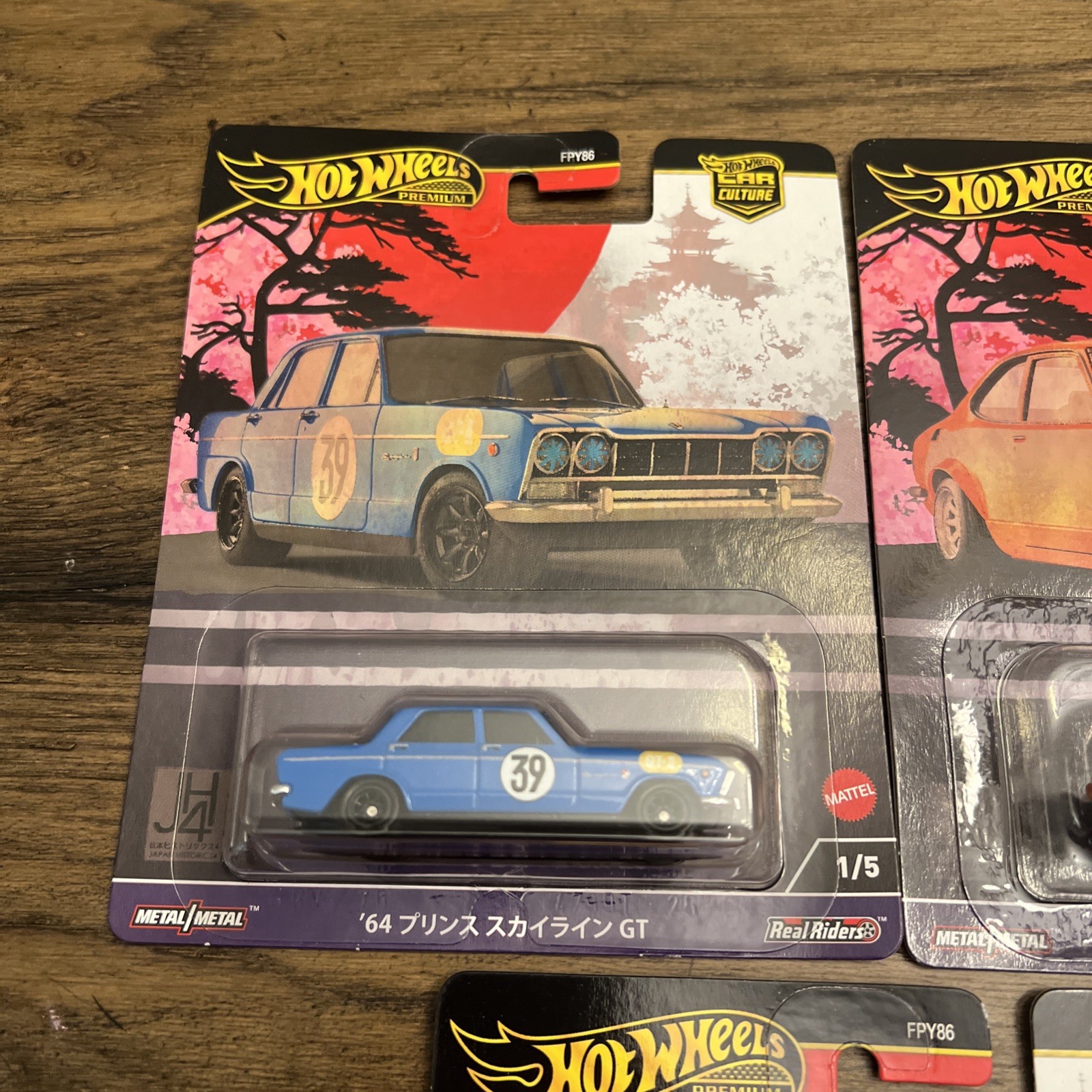 Hot Wheels Car Culture Japanese Cars Set 1-5