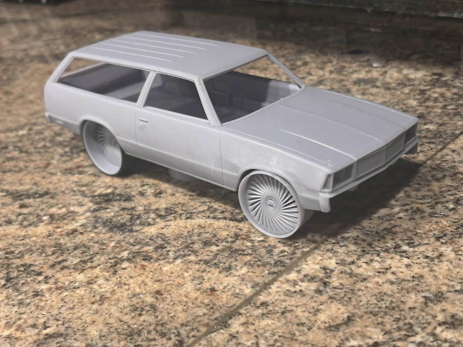 1980 Malibu Wagon kit(1/24) WINDOWS INCLUDED