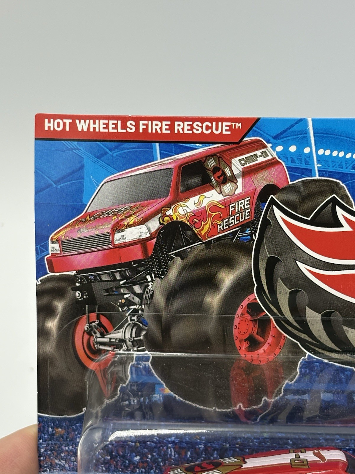 Hot Wheels Monster Trucks Hot Wheel Fire Rescue vs HW 5 Alarm Demolition Doubles