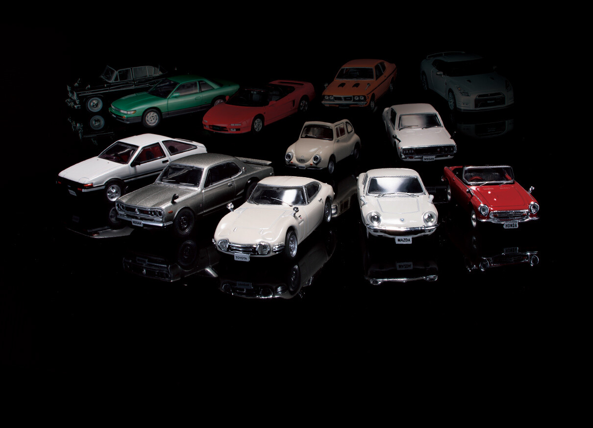 DeAGOSTINI Biweekly Japanese Famous Car Collection 1/64 Vol. 001 – 048Choice