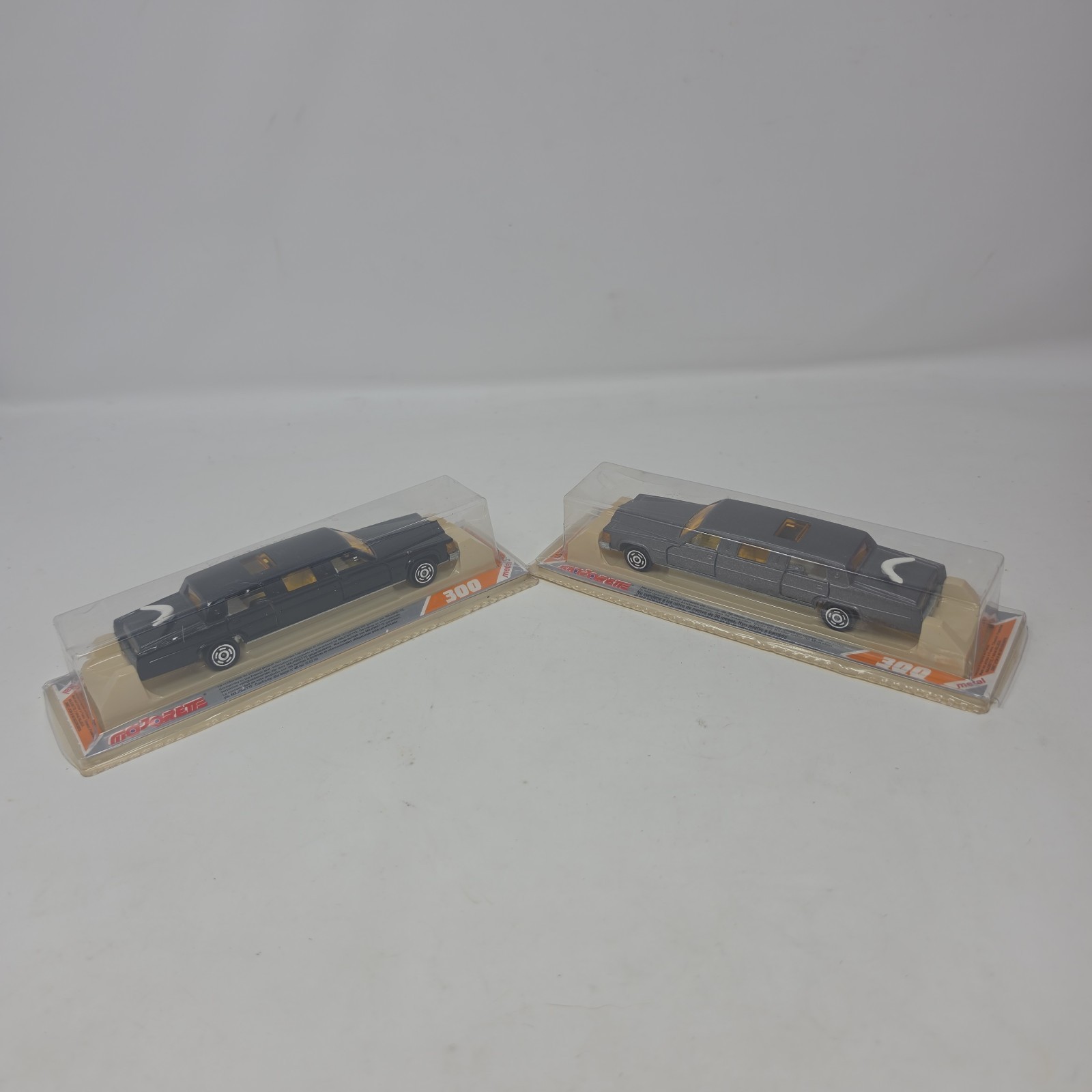 MAJORETTE # 339 CADILLAC STRETCH LIMOUSINE FRANCE 1:58 New Lot of 2 VGC