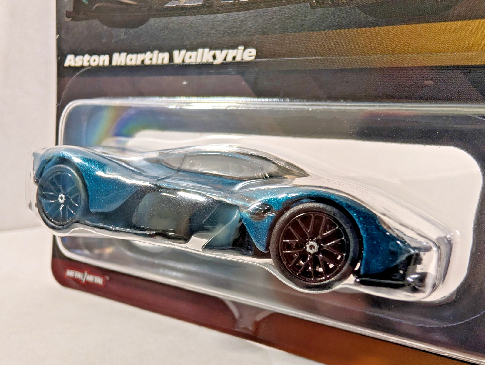 2025 Hot Wheels Elite 64 Aston Martin Valkyrie HWR91 Real Riders #13 Metal NEW!
