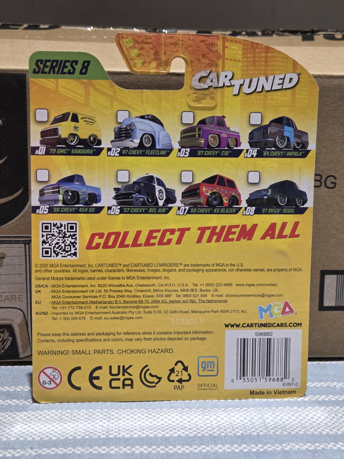 2025 CarTuned Premier Series 8 – Mainline Assortment – Set of 8