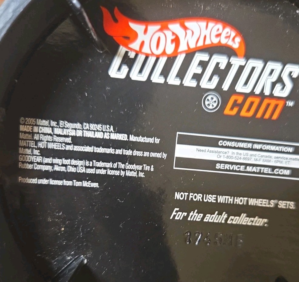 Hot Wheels Oil Can Mongoose Rocket Oil 35th Anniversary new