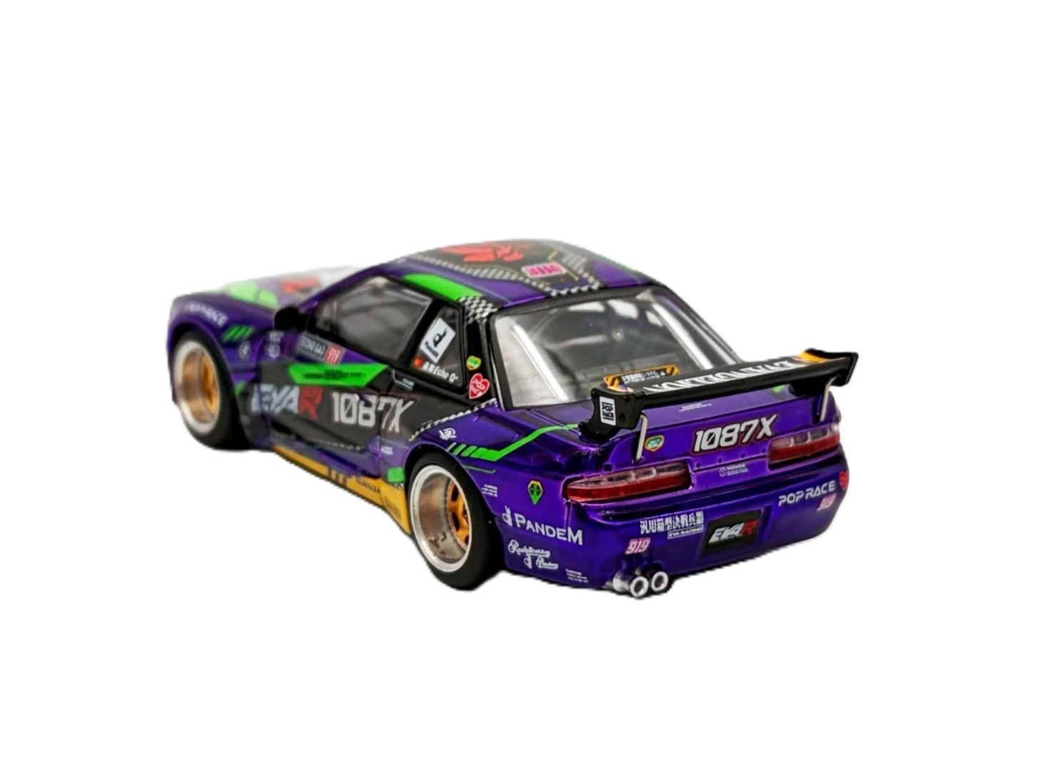 Pop Race Xcartoys 1:64 Nissan EVA RT Test Type-01 1087X Pandem S13 APAxpo 2025