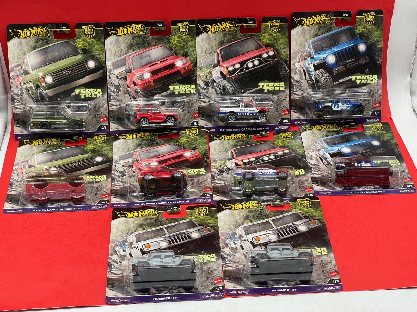 🔥 Hot Wheels 2024 Car Culture C Terra Trek Sealed Case C x 10 LOT Mattel FPY86