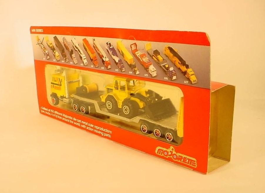 Majorette Super Movers # 602 Semi Front End Loader Carrier 1:87 France