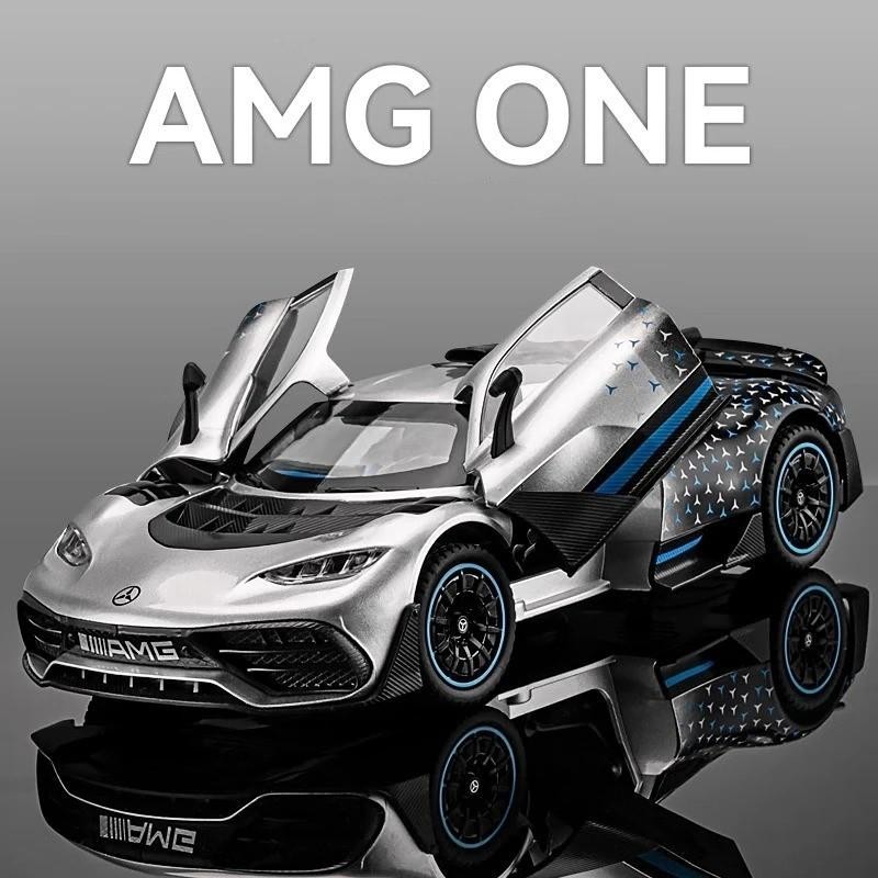 1:24 Mercedes AMG One Diecast Alloy Sport Car Miniature Toy Gift Collectible NEW