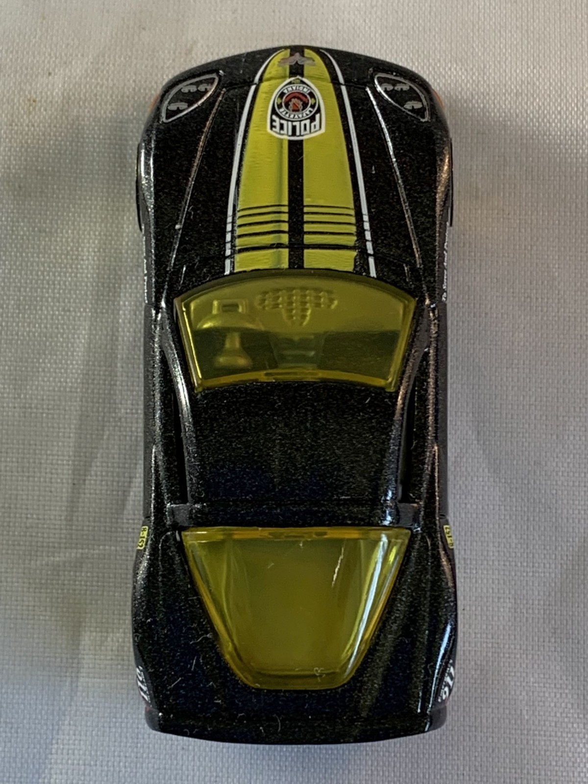 Hot Wheels C6 Corvette 2011 Main Street Black PR5s