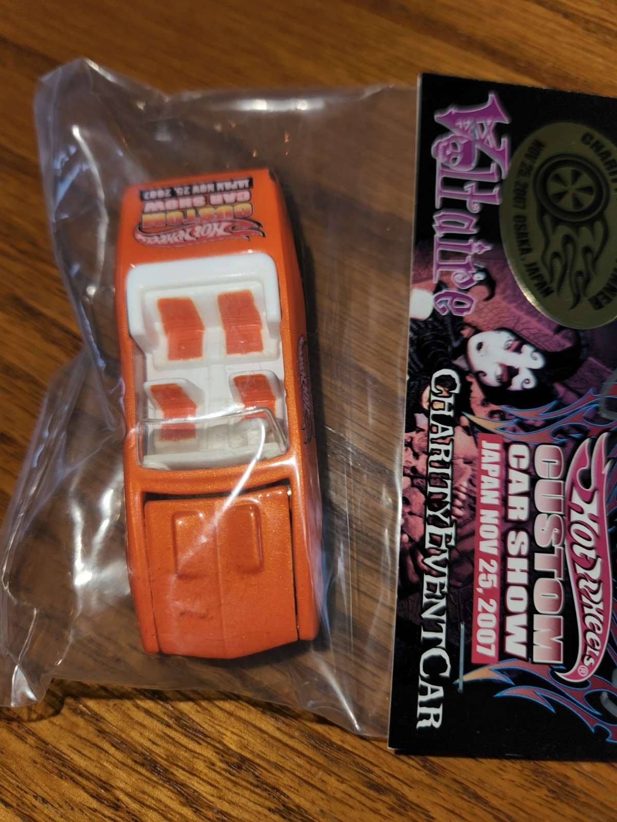 RARE Voltaire Signed Hot Wheels 2007 Japan 67 Camaro Limited Edition