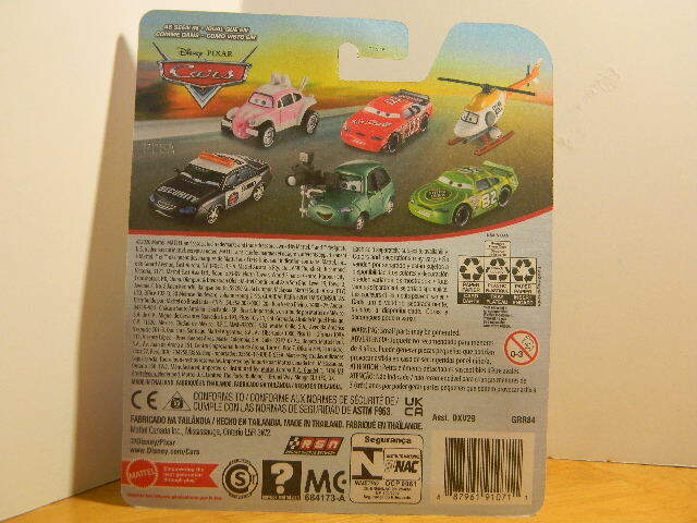 DISNEY PIXAR ‘CARS’, New for 2021 “DEREK WHEELIAMS” Unopened Blister Package