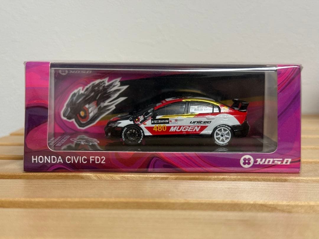 INNO64 1:64 KOSO HONDA CIVIC FD2 MugEN