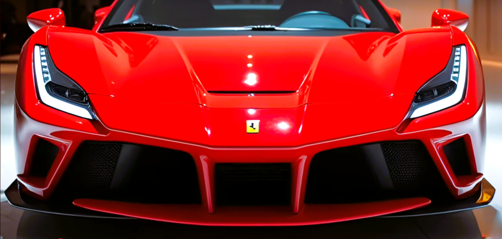Ferrari Race Car1 18Racing Racer24Le Mans Custom Built2025CONCEPT12F80Model RED