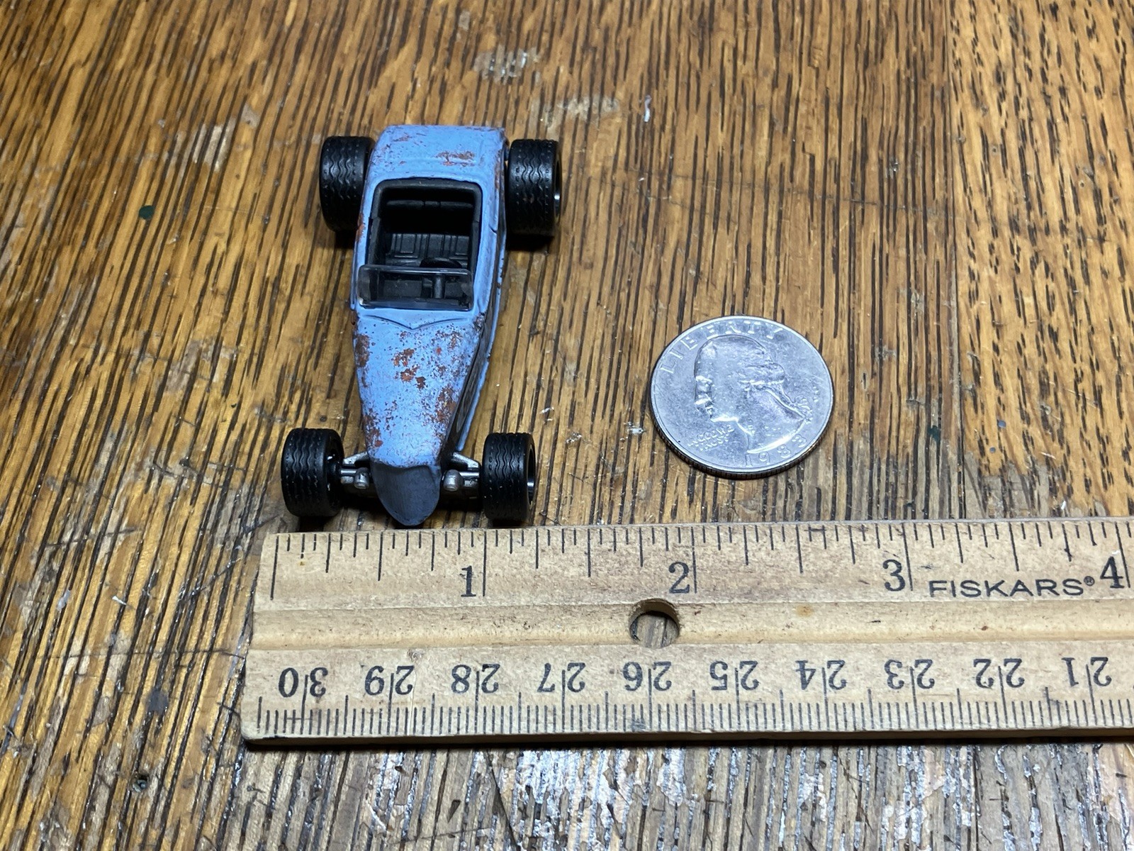 1933 Ford Roadster Weathered Rusty Custom 1/64 Diecast Barn Find Car Hot Wheels