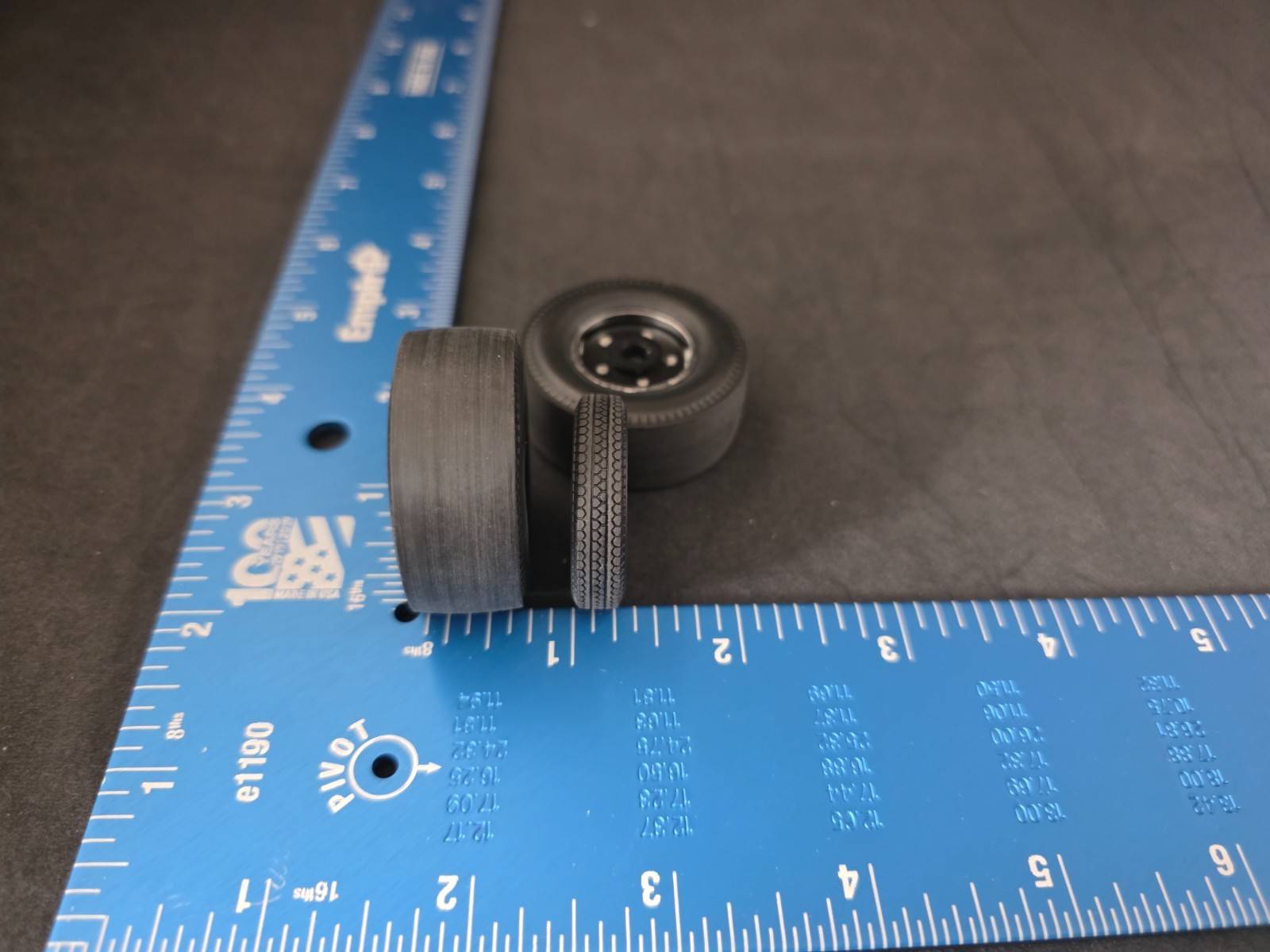 ACME 1:18 Scale Drag Wheel and Tire Set – A1807019W