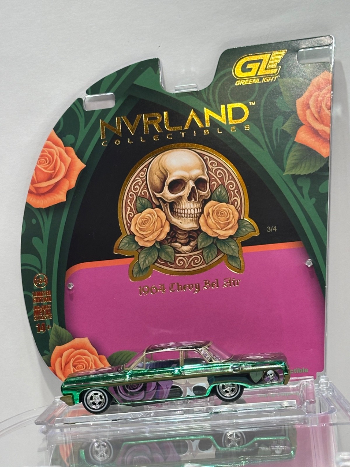 2025 NVRLAND, LOS SANTOS LOWRIDER, 1964 CHEVY BEL AIR, VENOM JADE CHROME