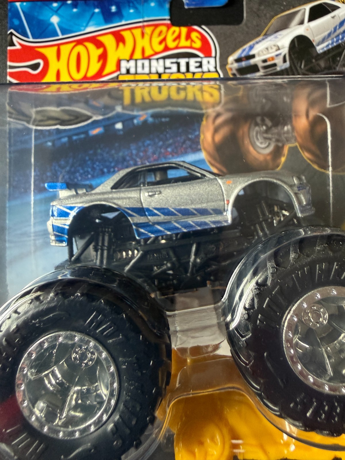 Hot Wheels Monster Trucks Fast And Furious Nissan Skyline