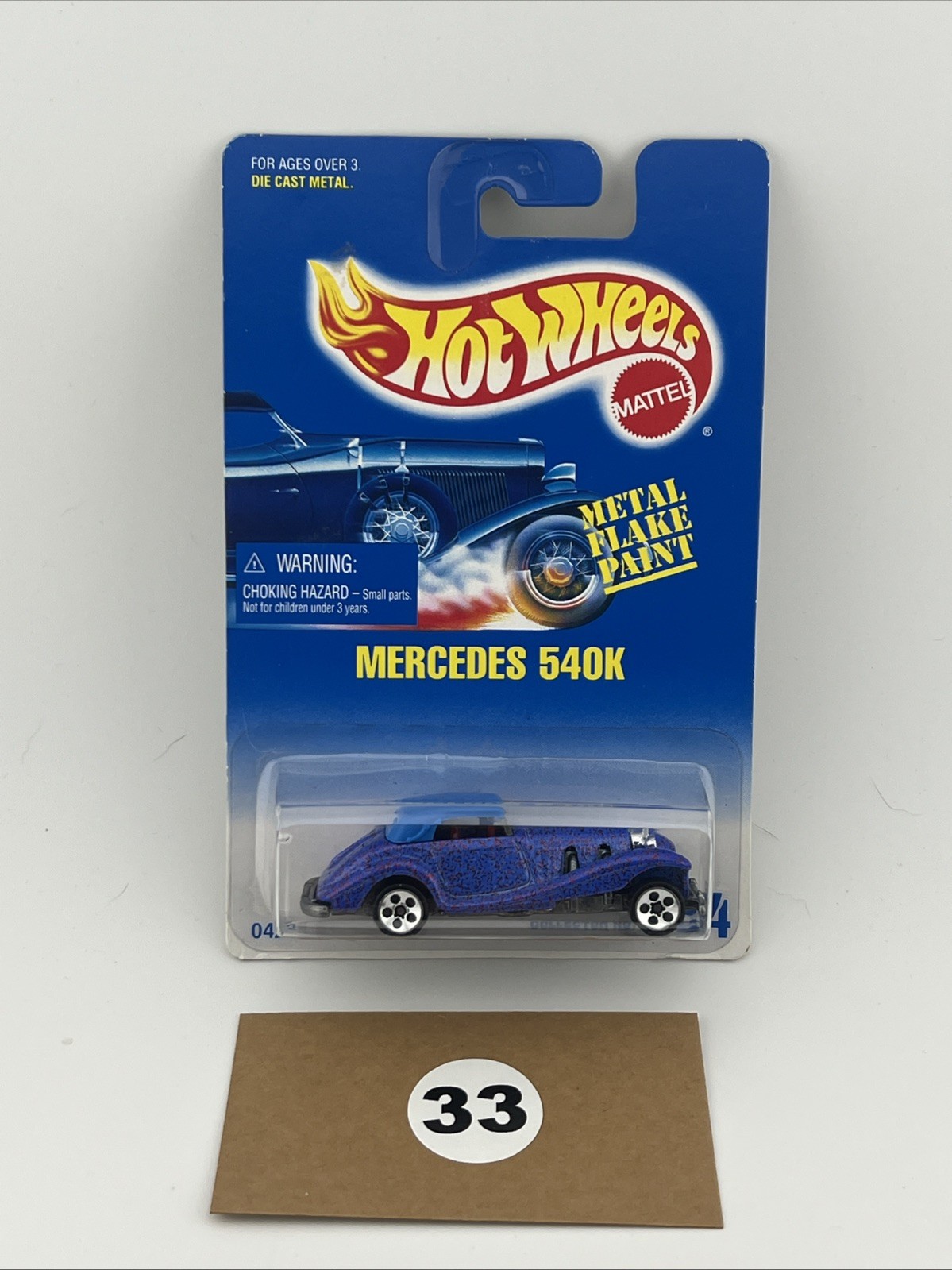 Hot Wheels Mercedes 540K Diecast Car