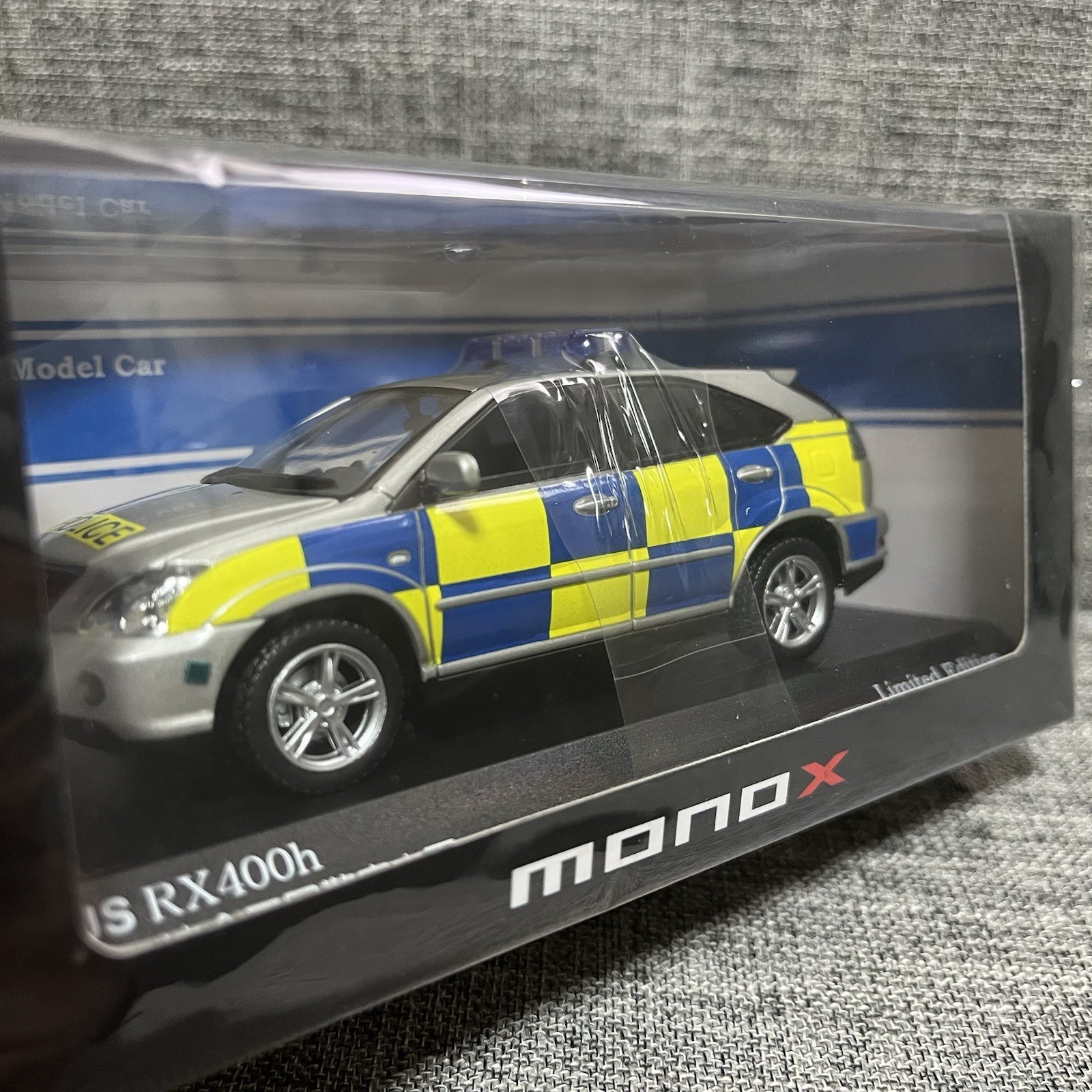 MONOX 1/43 LEXUS RX400h United Kingdom Police Dep. Car Limited model