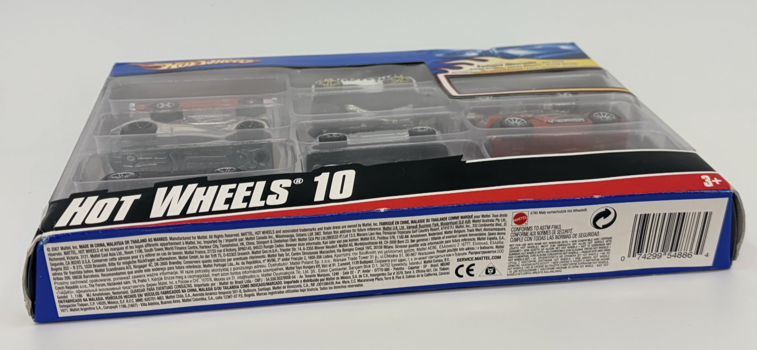Hot Wheels 2008 10 Pack Exclusive Decorations Angila Panel Truck VHTF 1:64