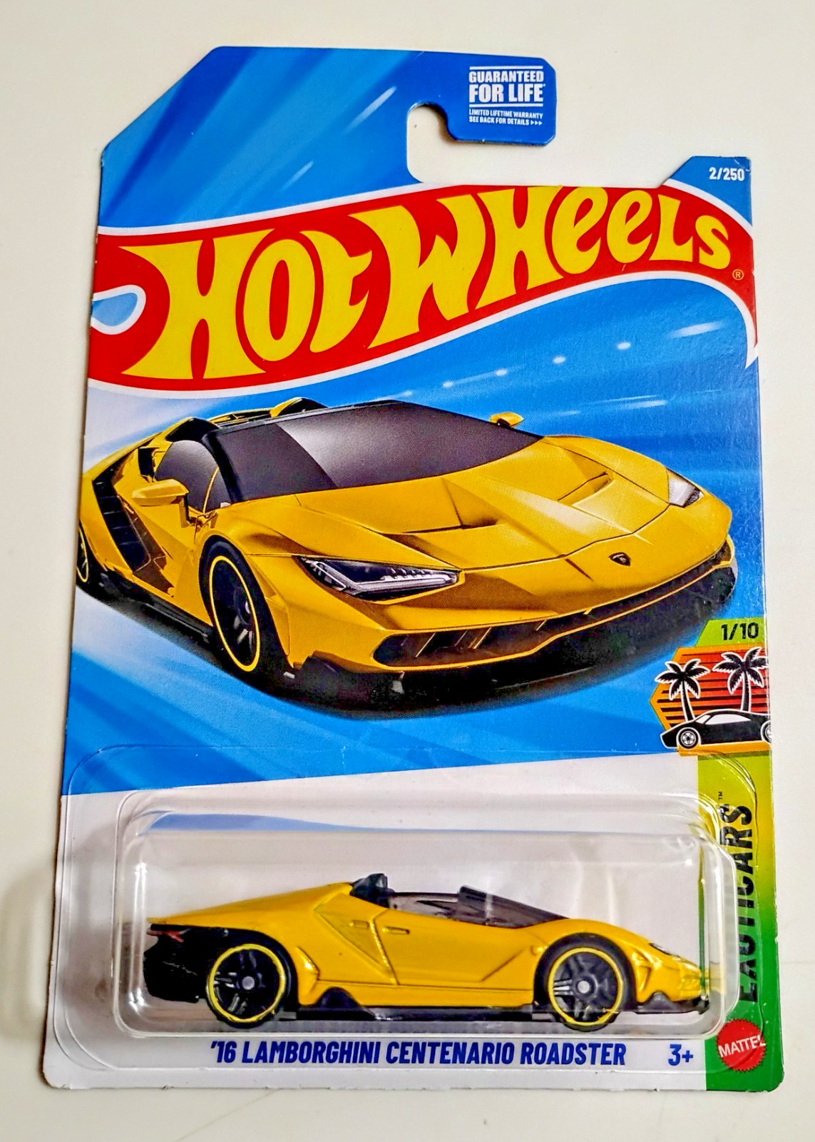2025 Hot Wheels Lot 12 Lamborghini Huracan Sterrato ’16 Centenario Roadster