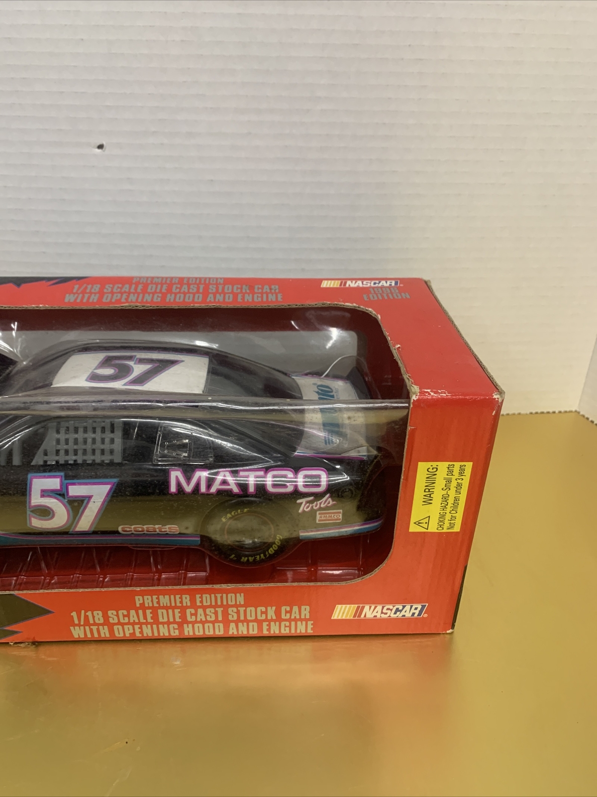 RACING CHAMPIONS 1996 JIM BOWN #57 MATCO TOOLS PRONTO MONTE CARLO NASCAR 1:18