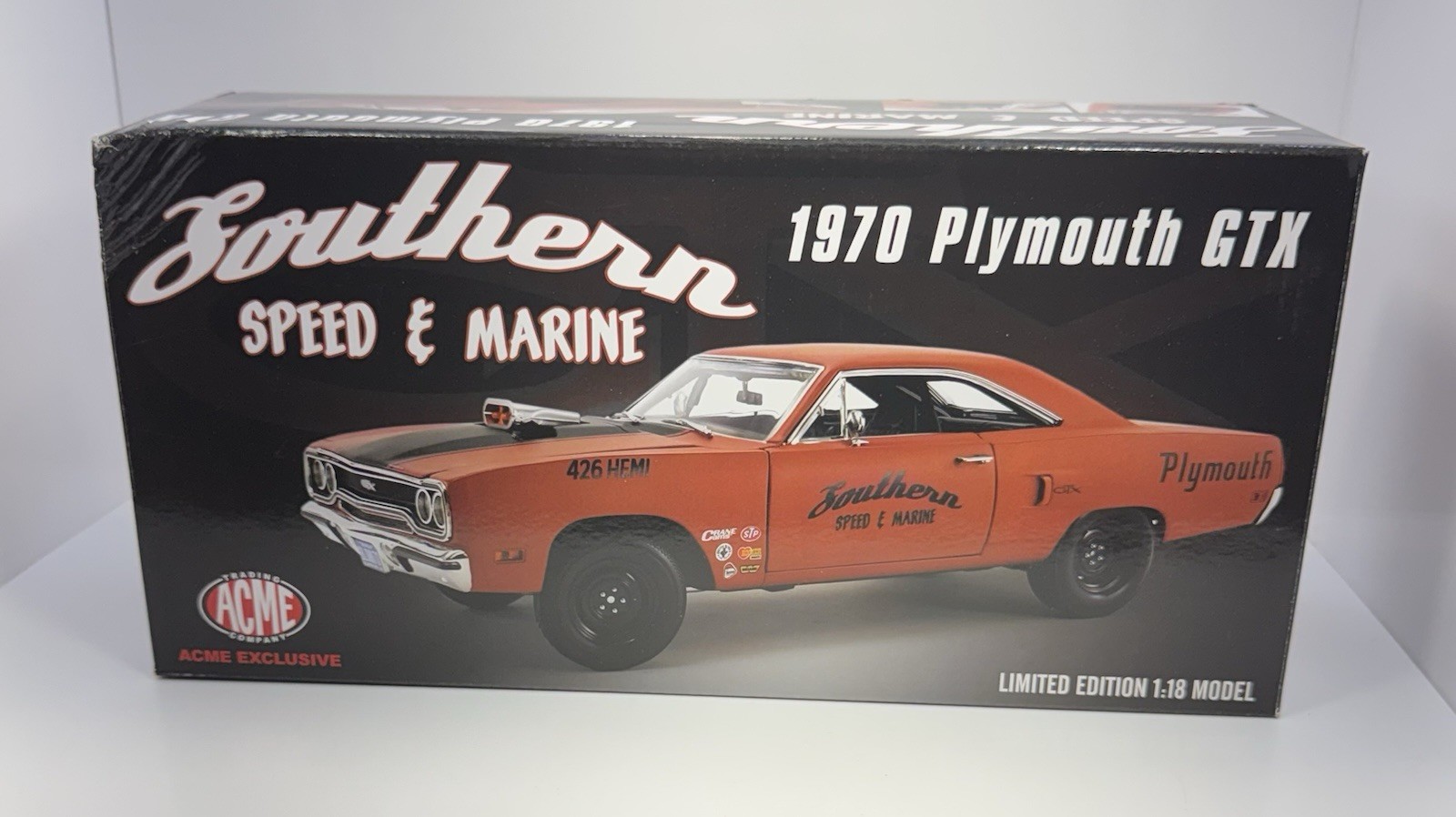 GMP 1/18 Scale 1970 Plymouth GTX “Custom 1 Of 1 Made” Removed Ugly Decals