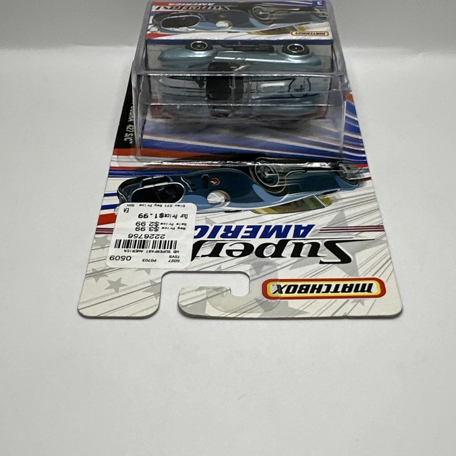 Matchbox 2006 SUPERFAST AMERICA #3 Blue 1965 Shelby Cobra 427 S/C FAST SHIPPING