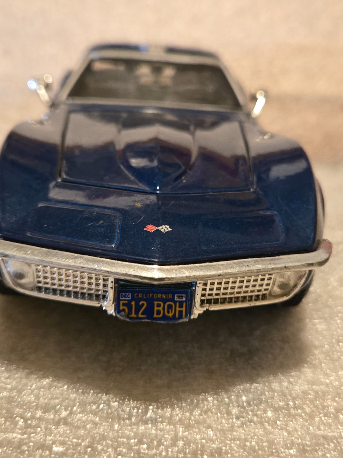 1970 Chevy Corvette T-Top, Blue – Maisto R-23558 – 1/24 Scale Diecast Model Toy