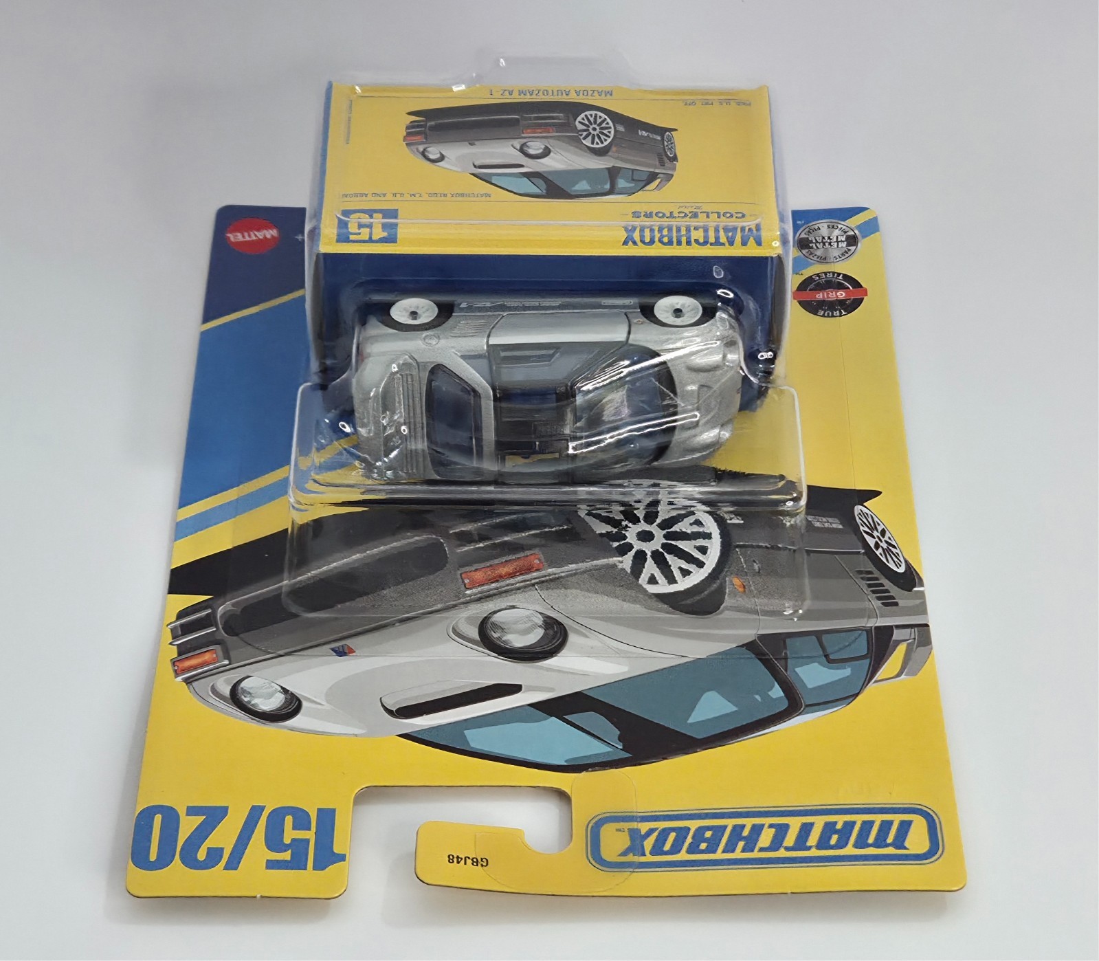 Mazda Autozam AZ-1 15/20 COLLECTORS SERIES Matchbox 2026 JJV96 silver GULLWING