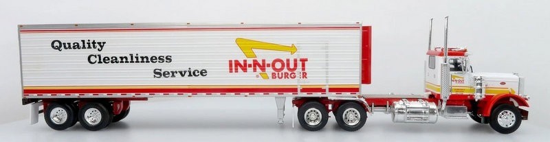 1973 Peterbilt 359 Tractor & Refrigerated Trailer 1:43 Altaya