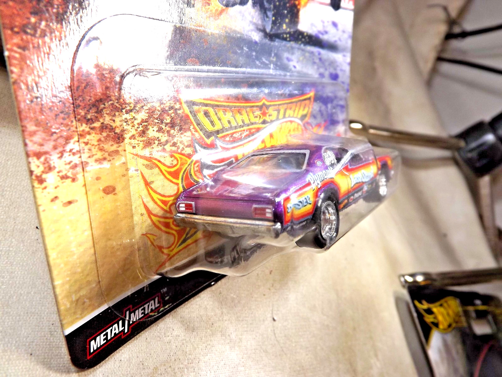 2023 Hot Wheels Car Culture Drag Strip Demons 4/5 ’73 PLYMOUTH DUSTER Purple wRR