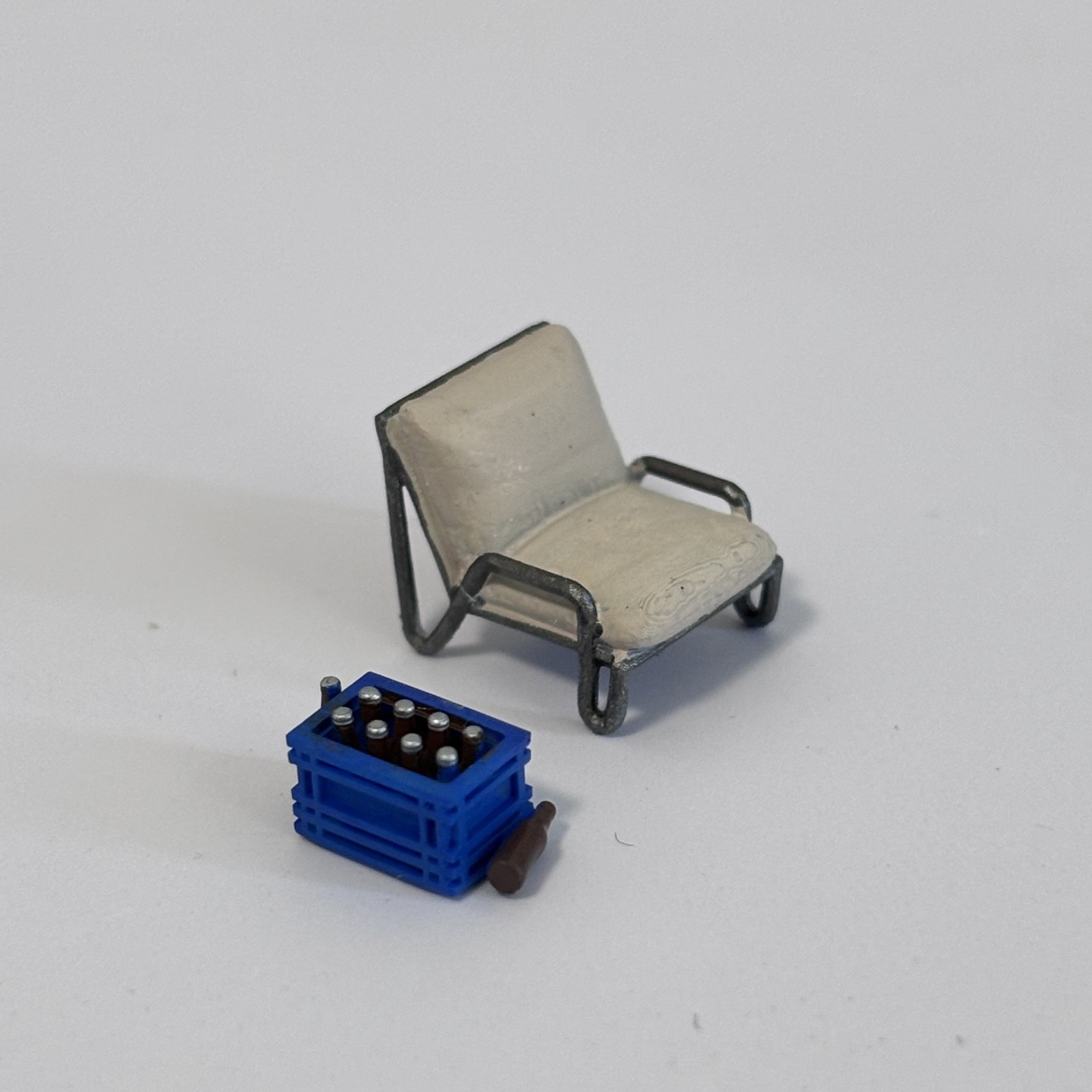 Diorama 1/64 Repair Workshop Model Accessories Garage Leisure Terrace Model