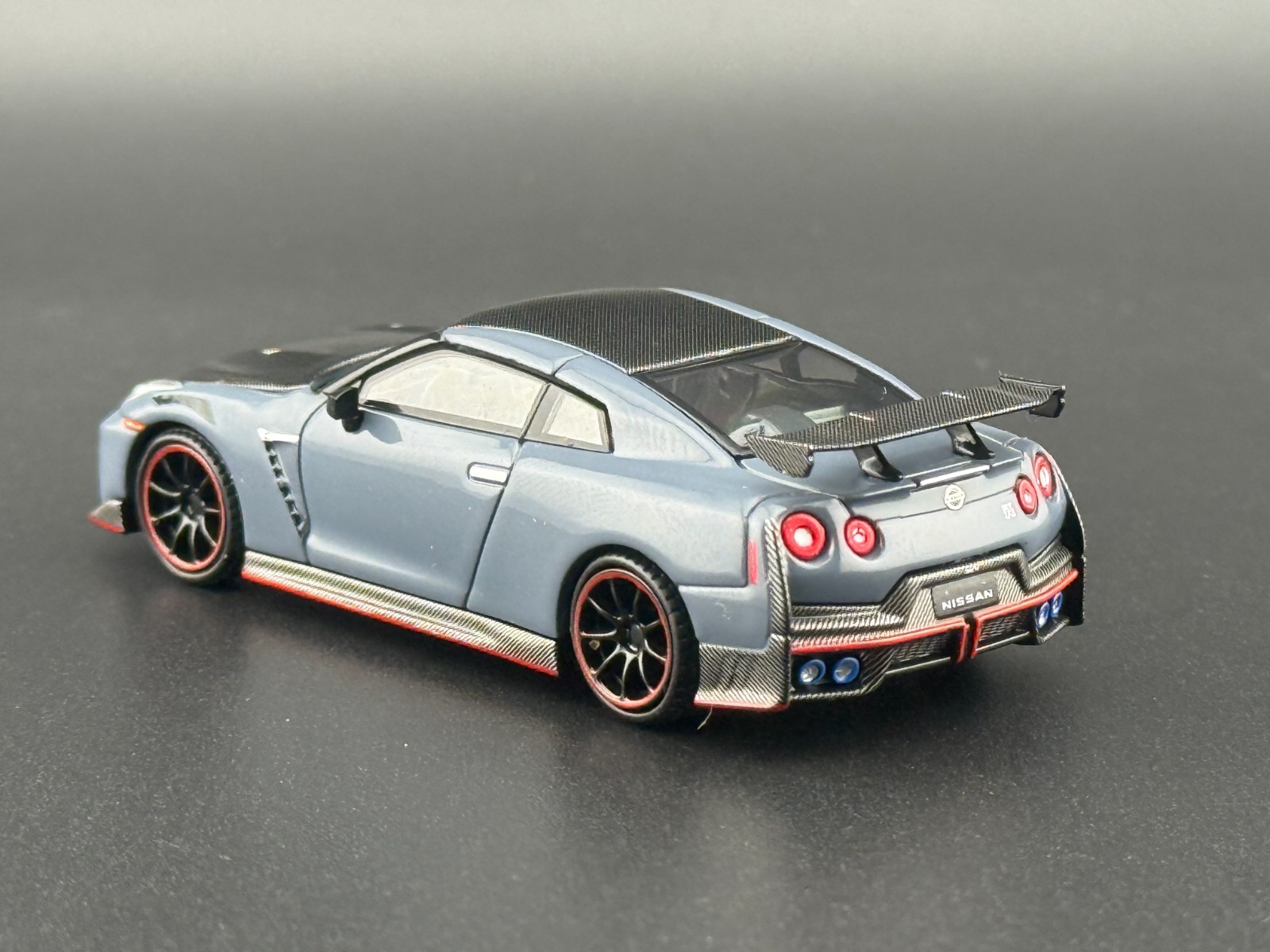 Mini GT Nissan GT-R Nismo 2024 NISMO – Stealth Gray #868 1/64