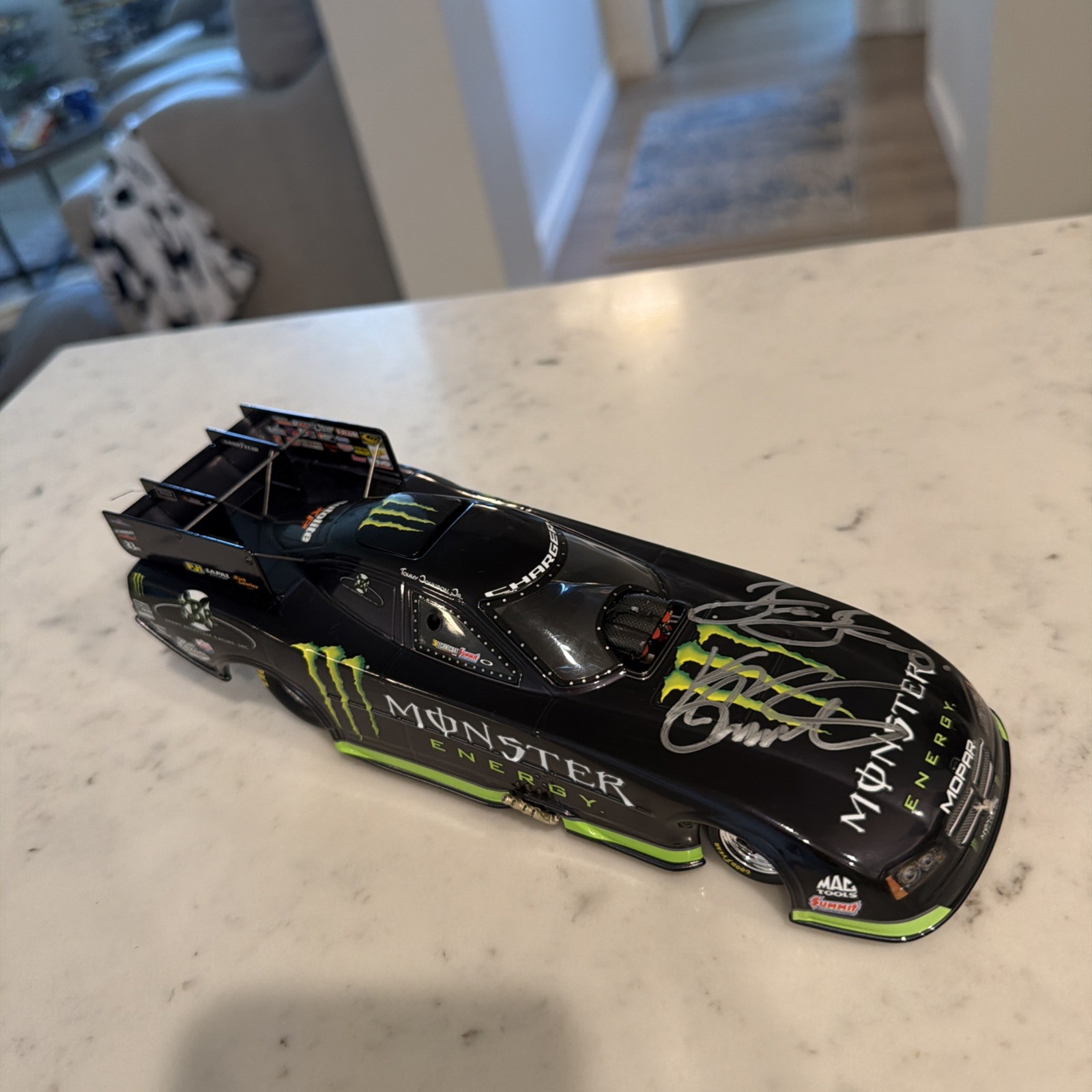 TOMMY JOHNSON JR. MONSTER ENERGY 2008 AUTOGRAPHED #78 of 738 MINT! NO BOX