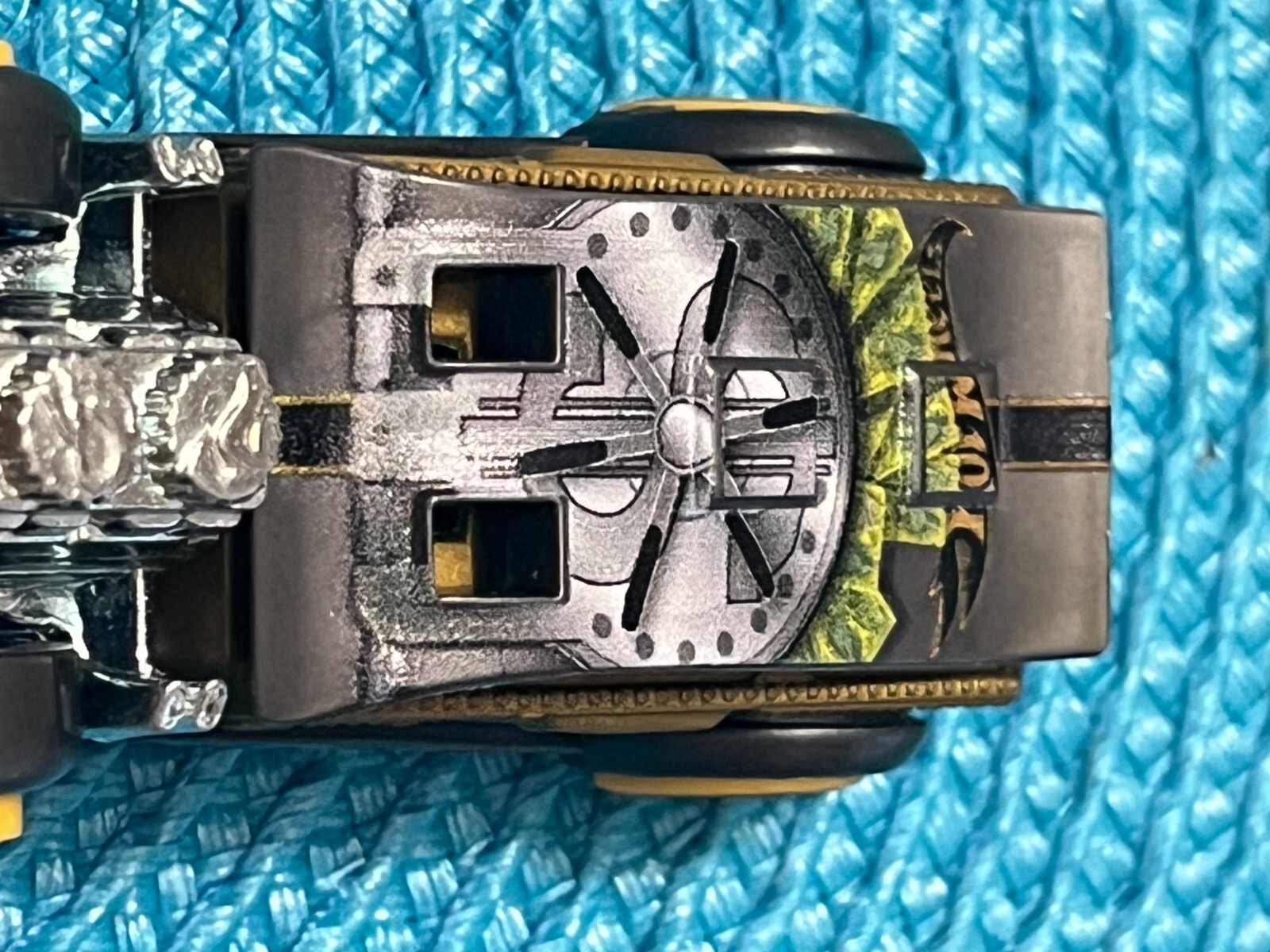 Mattel Hotwheels Money Clip Car(raise roof) T9677 Yellow Line $ Grill Lock Back