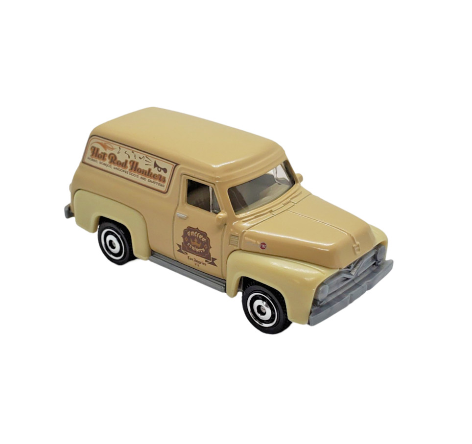 2024 Matchbox Ford F-100 Panel Truck – Light Tan – Coffee Cruisers V – Loose