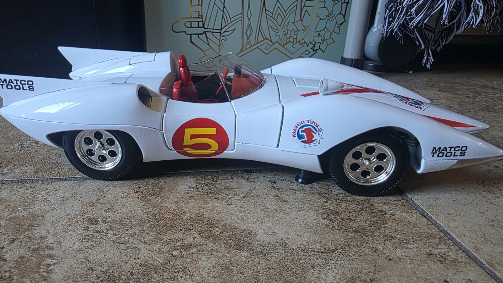 MATCO TOOLS PROMO RACING ERTL 1:18 Speed Racer Shooting Star Mach 5 X Diecast