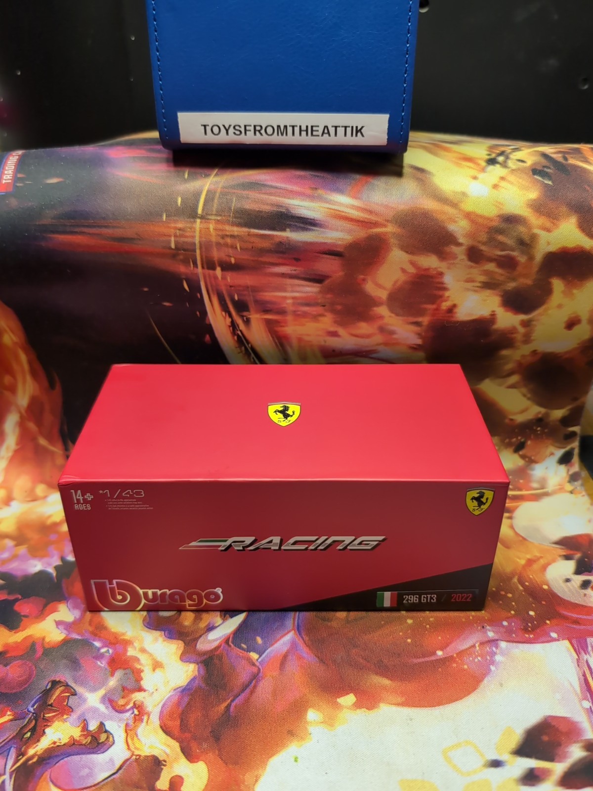Bburago FERRARI 296 GT3 #71 “Francorchamps” (2022) 1/43 Diecast New Sealed HTF