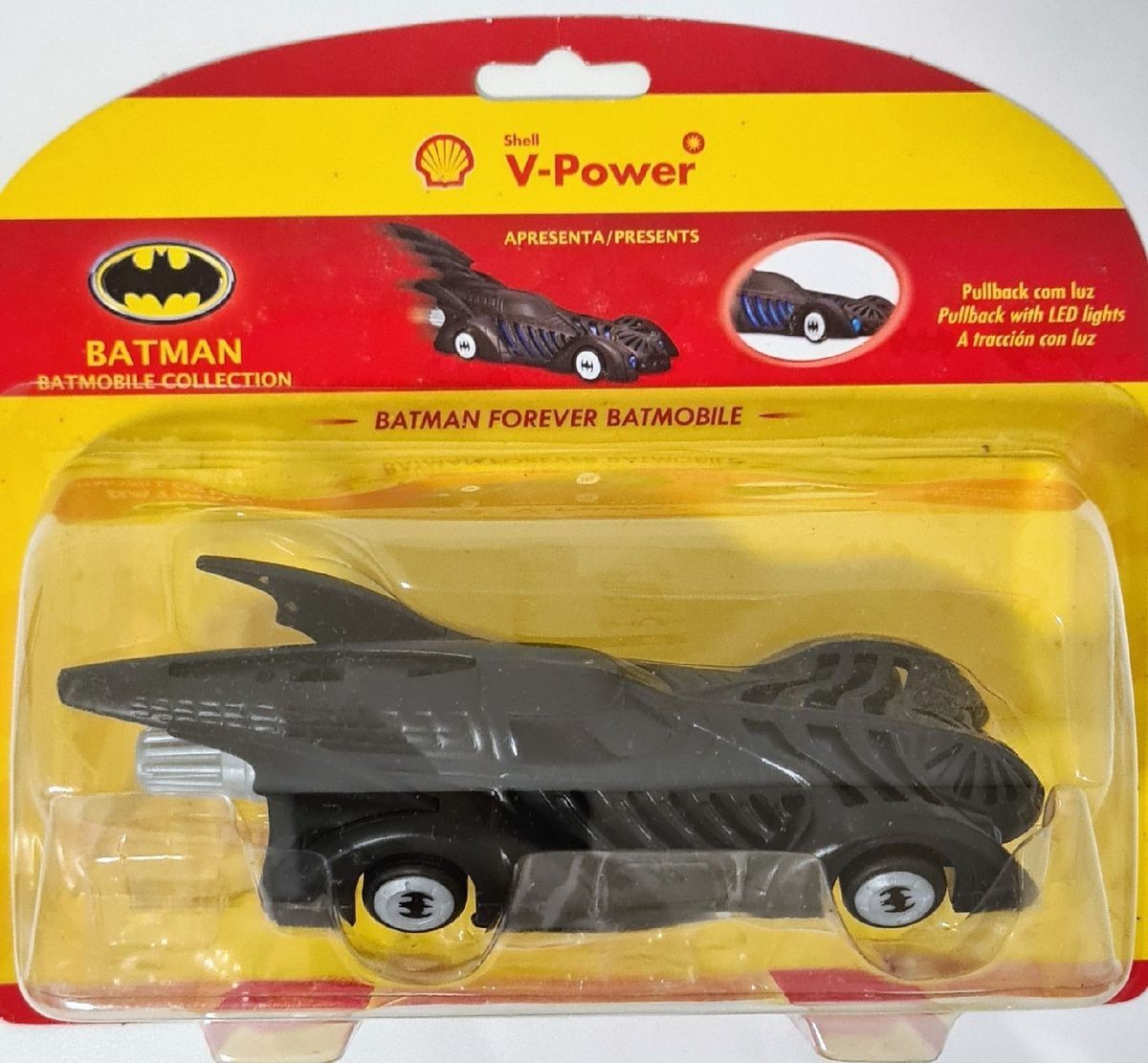 Batman Batmobile Plus Shell V-Power Promotional Set of 4 Cars Retired NEW Rare!