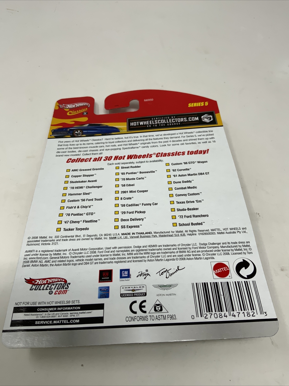 2009 Hot Wheels Classics Series 5 Hammer Sled Red Version #5/30 New 1:64
