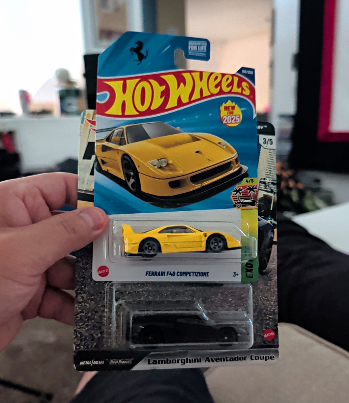 Hot Wheels Fast & Furious 2025 Ferrari F40 Competizione Yellow Unopened