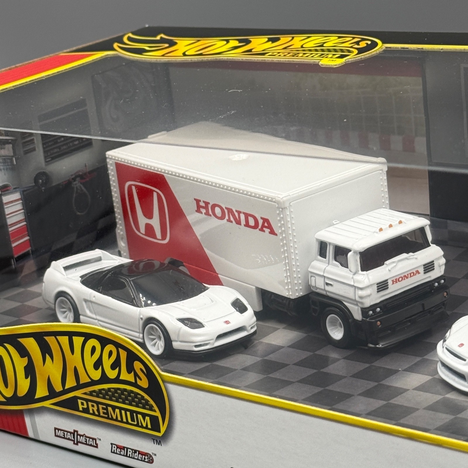 HOT WHEELS 2025 PREMIUM diorama garage HONDA CIVIC TYPE R s2000 NSX-R sprinter