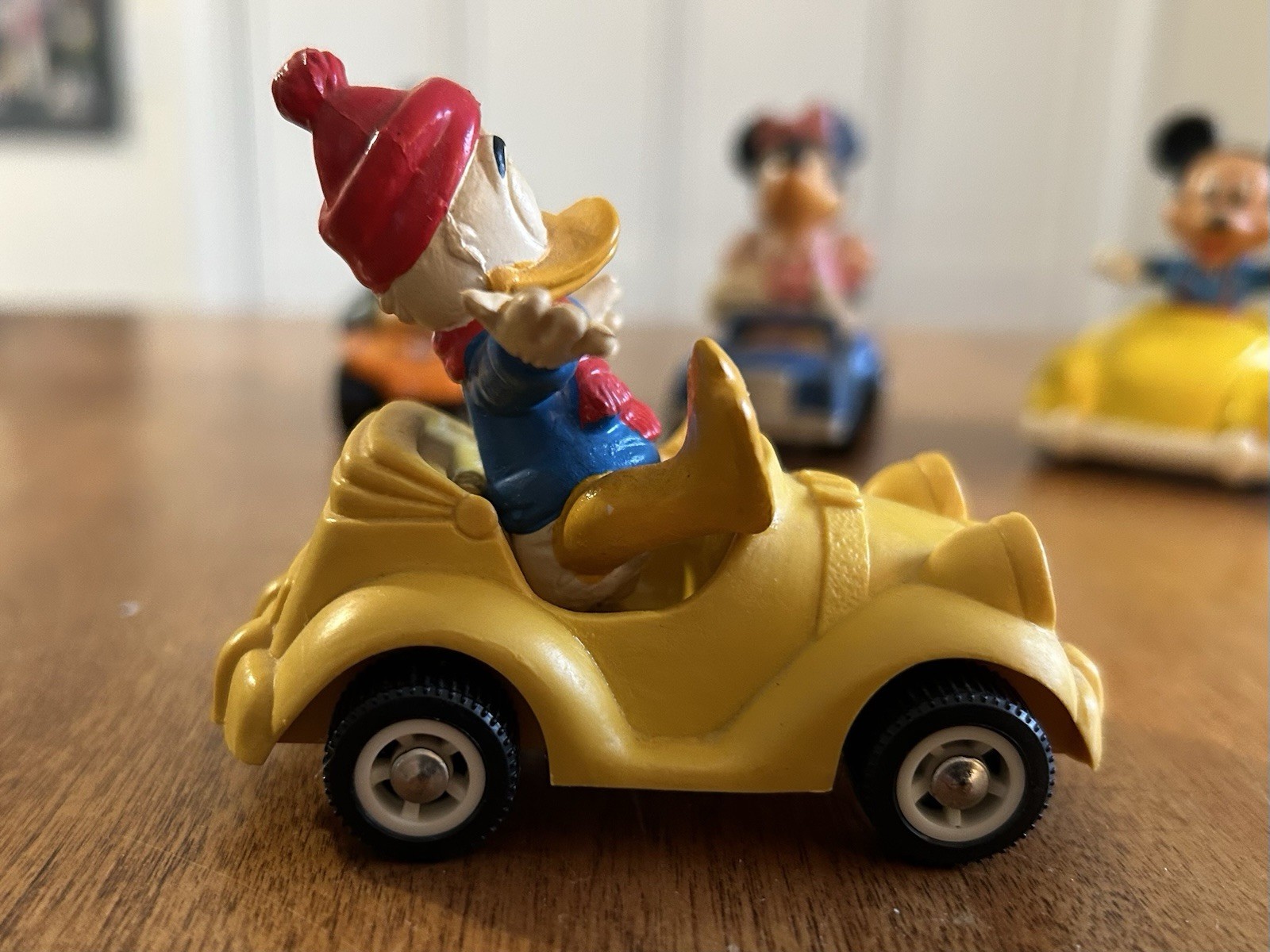 Vintage Lot of 5 Disney Cars- 1979 Matchbox, Burger King, etc. Driving Figures