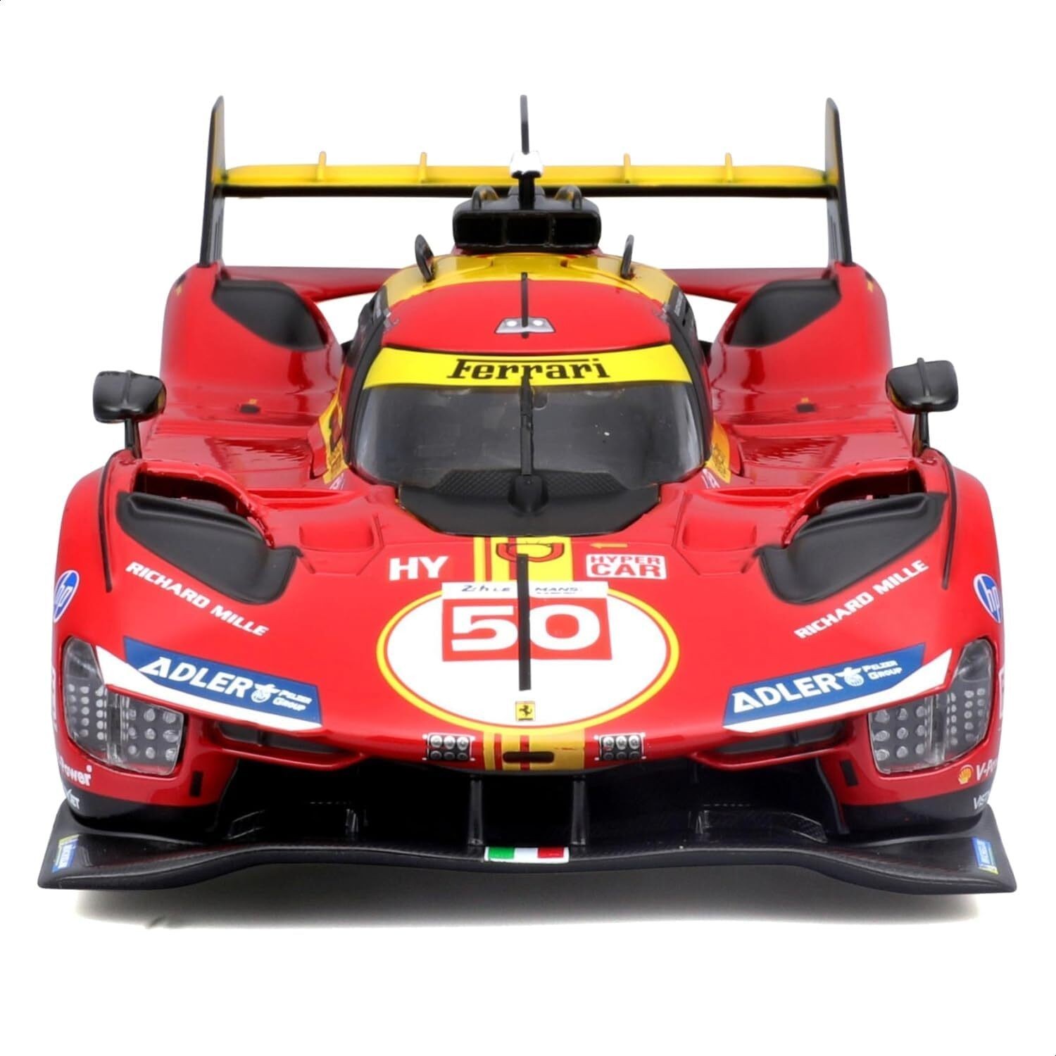 Bburago 1:18 Ferrari 499P 24H Le Mans Champion #50 2024 Red Model Car