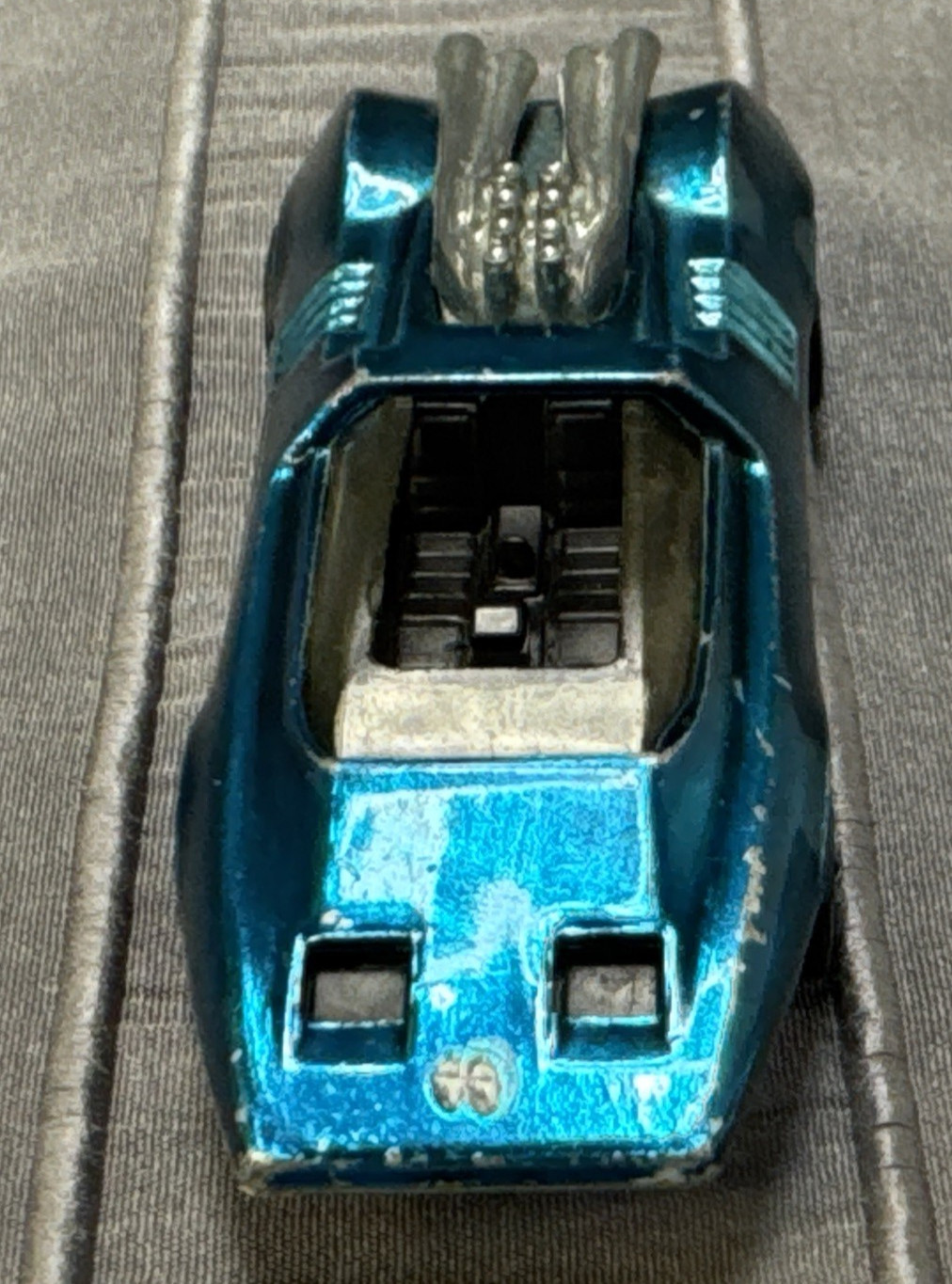 Hot Wheels Redline Peepin’ Bomb Aqua Spectraflame USA 1970.