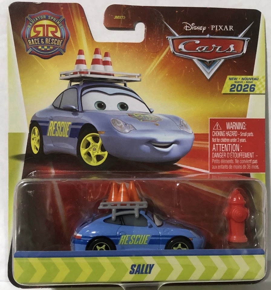 NEW Disney Pixar Cars Race & Rescue 2026 LOT of 6