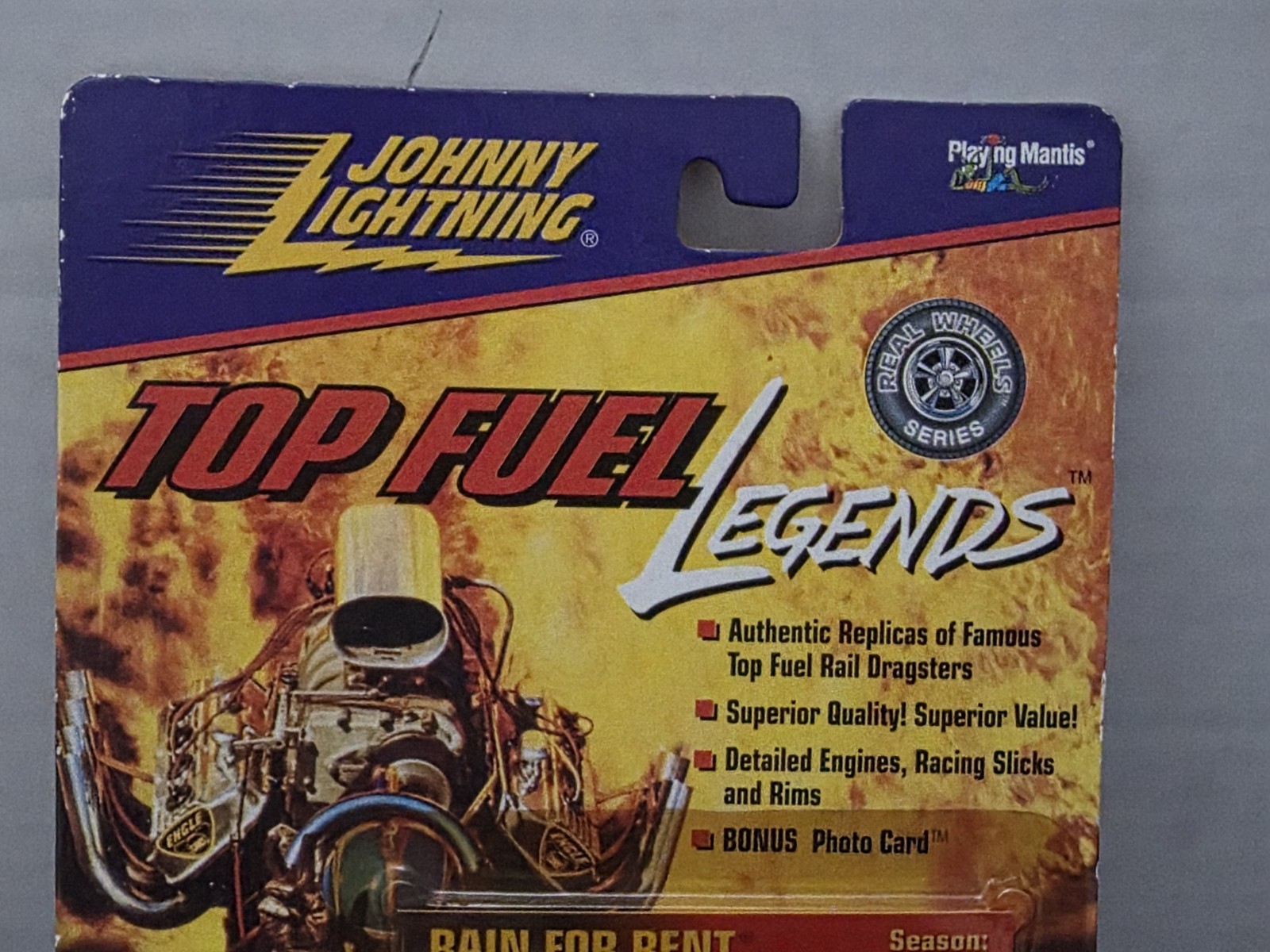Johnny Lightning Top Fuel Legends 1:64 Rain For Rent Roger Coburn Season 1973