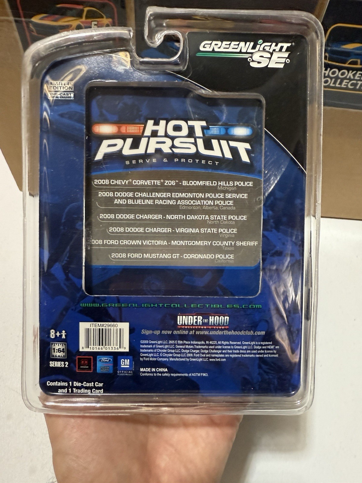 Hot Pursuit Coronado California Police 2008 Ford Mustang GT Series 2 1/64